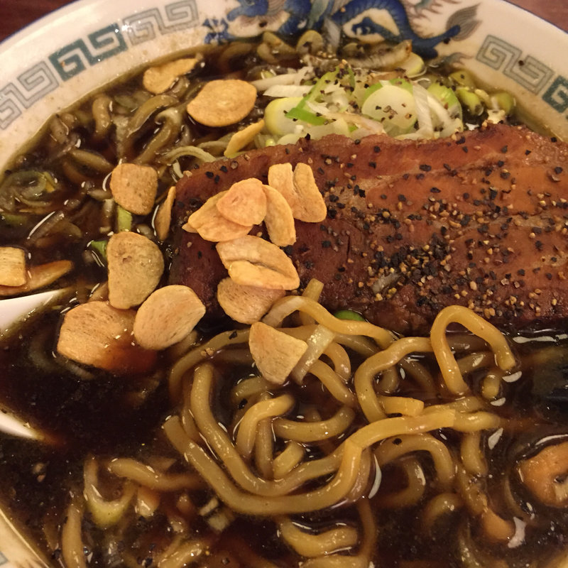 中華そば(富山ブラックラーメンだらんま 浅草店 )