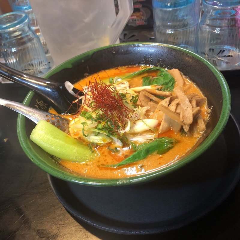 担々麺(北海道らーめん 味源 立川北口本店)