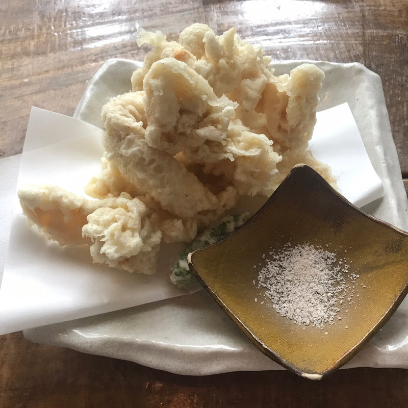 トリ天(手打ち蕎麦 naru)