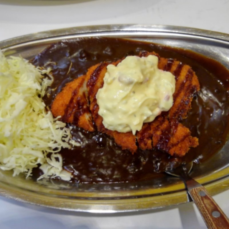チキン南蛮カツカレー(ゴーゴーカレー 北千住宿場町通りスタジアム)