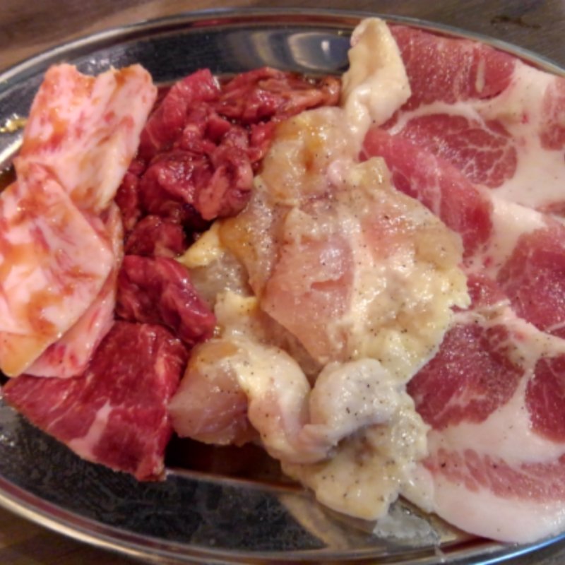 贅沢5種盛り(金町肉流通センター)