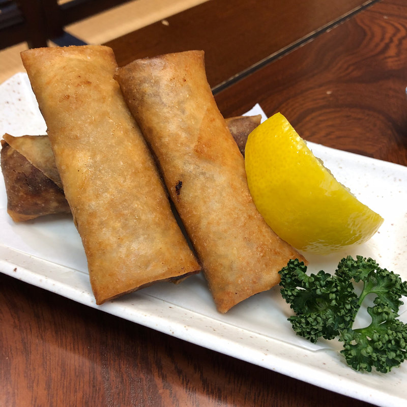 ラム春巻き(なみかた羊肉店)