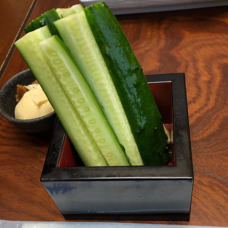 味噌きゅうり(なみかた羊肉店)