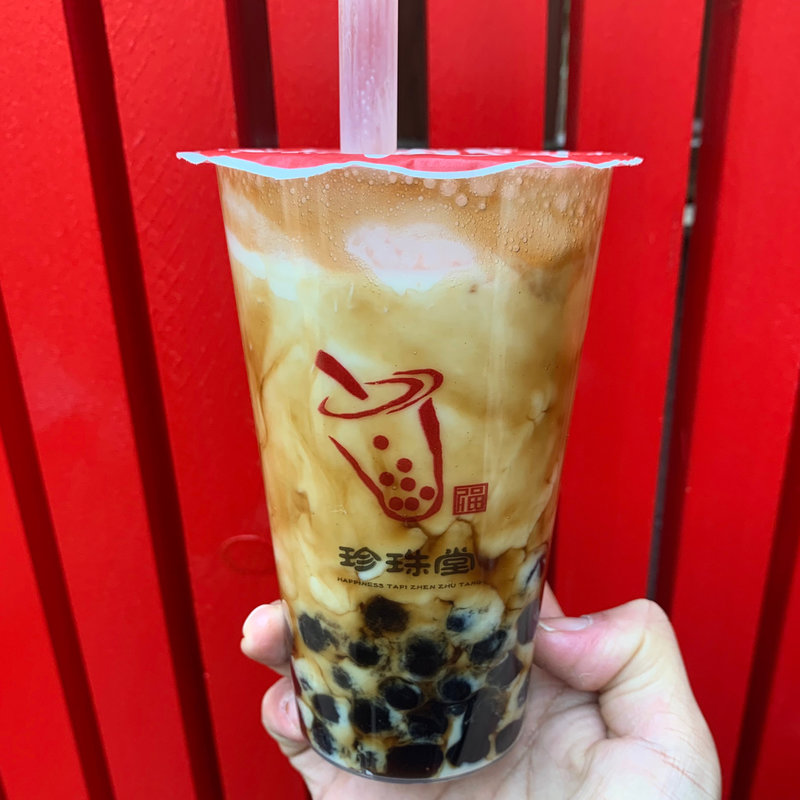 黒糖ラテ(Happiness Tapi 珍珠堂 表参道店)