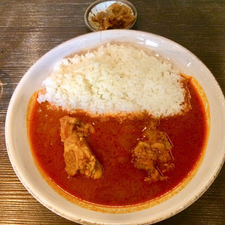 赤いチキンカレー＋ドリンクセット(JAZZ OLYMPUS!)