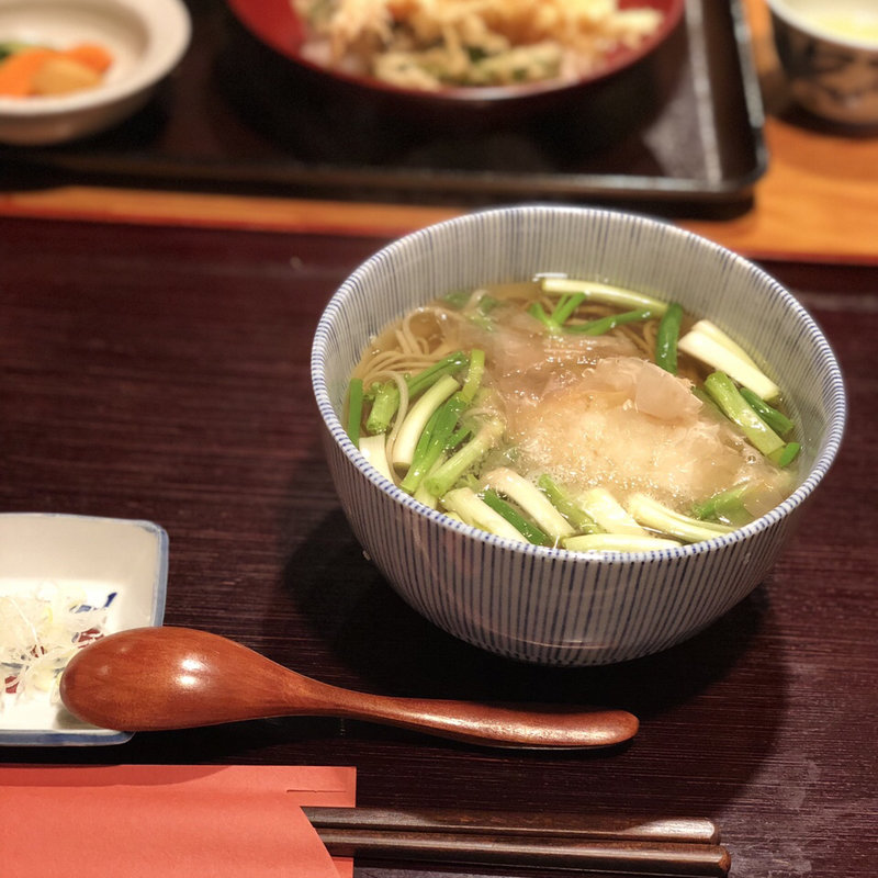 鴨せいろ(大川や)