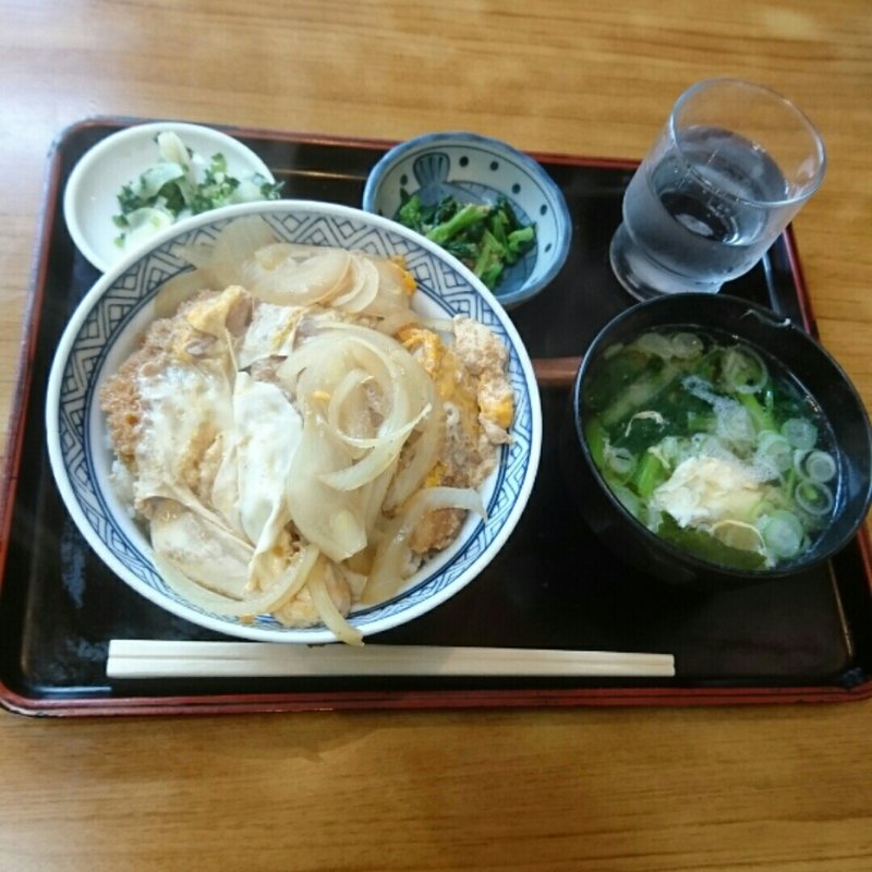 カツ丼(巴屋そば店)
