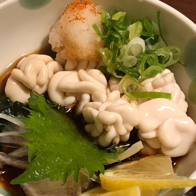 タラ白子ポン酢(和彩酒処 伊織)