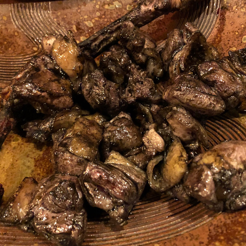 地鶏もも焼き(和だいにんぐ 川越 本店)