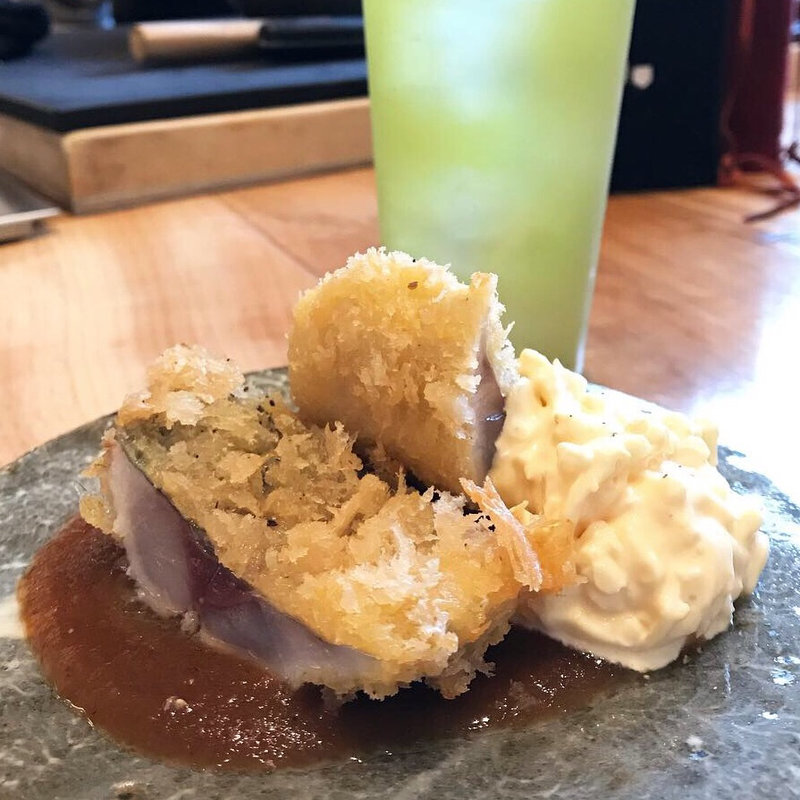 本気のアジフライ(めしや コヤマパーキング)