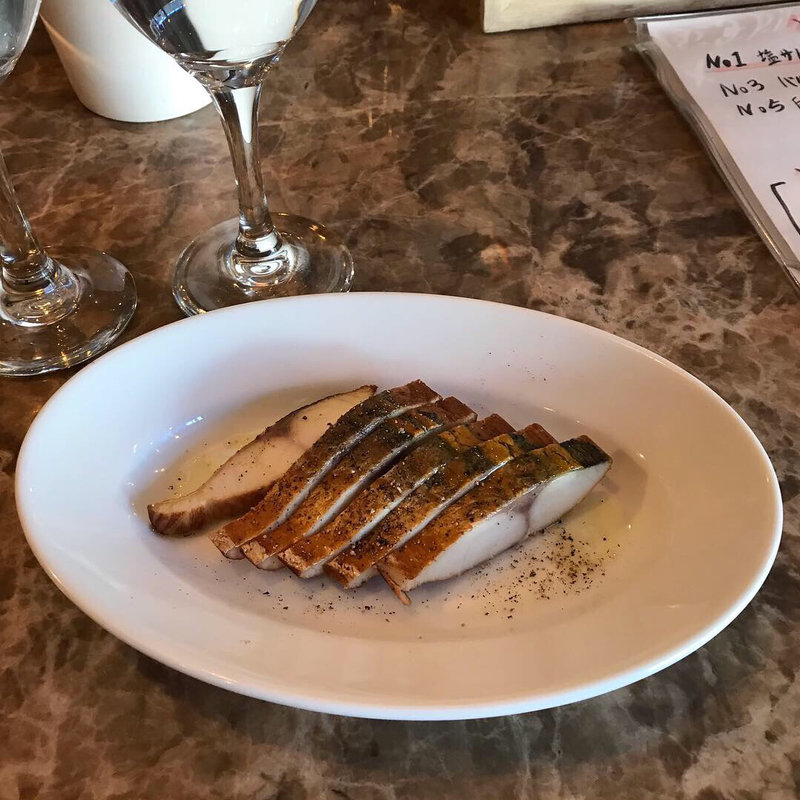 塩サバスモーク(メグスタ 警固歩道橋酒場)