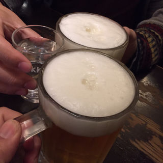 生ビール大(骨付鳥 一鶴 丸亀本店 （いっかく）)