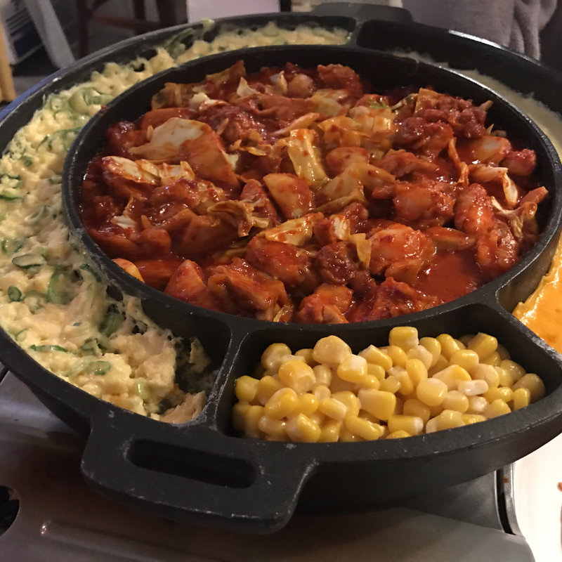 チーズダッカルビ 2人前(韓国居酒屋 晴-ハレル- )