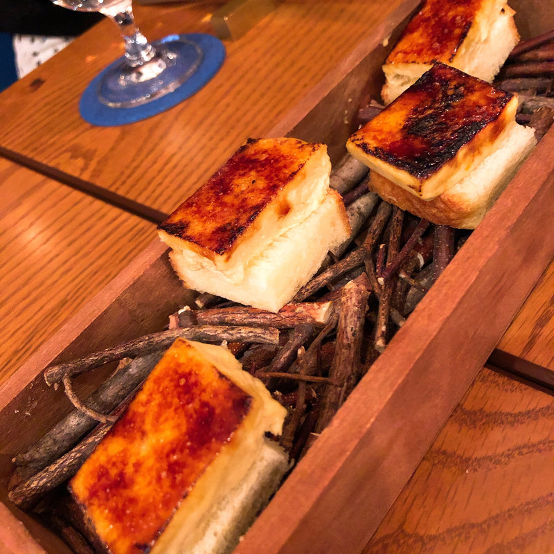 フォアグラのブリュレ(ムール & ビストロ massa 中目黒)