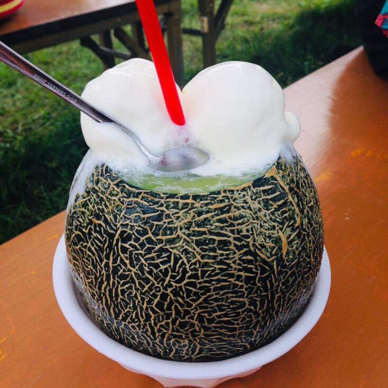 メロンクリームソーダ(いばらき食文化研究会 酒趣)