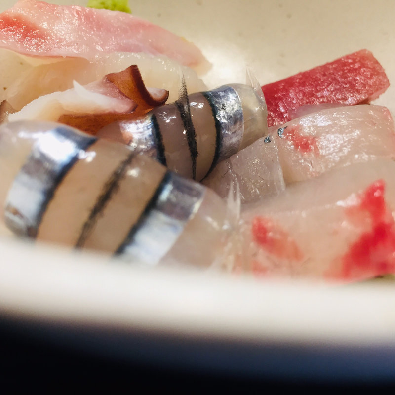 地魚のお造り(地魚料理 盛喜)