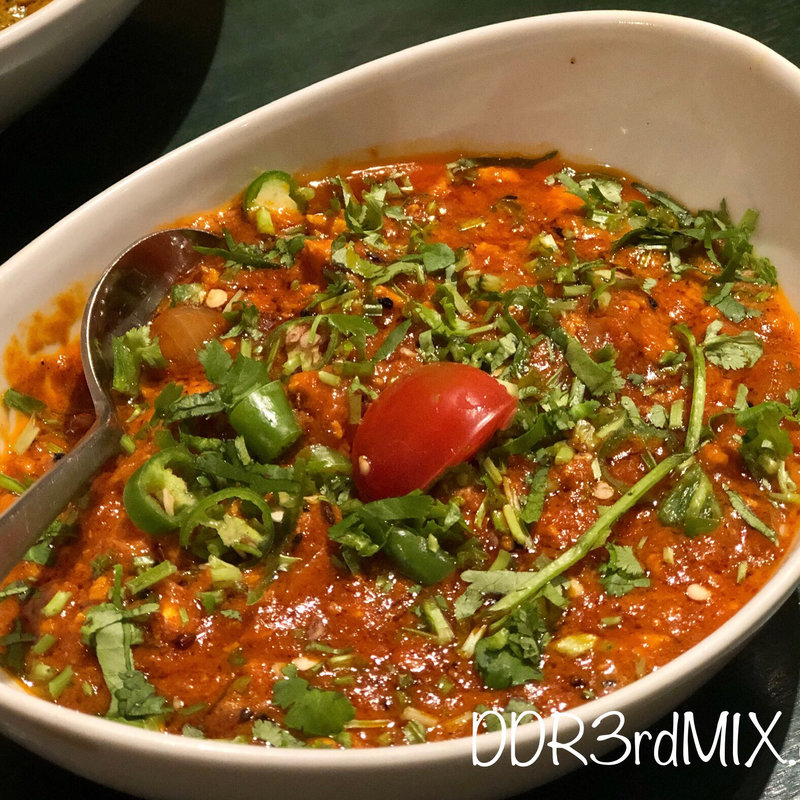 辛いチキンひき肉カレー(カイバル)