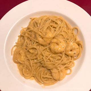 エビクリームパスタ(イタリア食堂 ブラーボ （イタリアショクドウ・ブラーボ）)