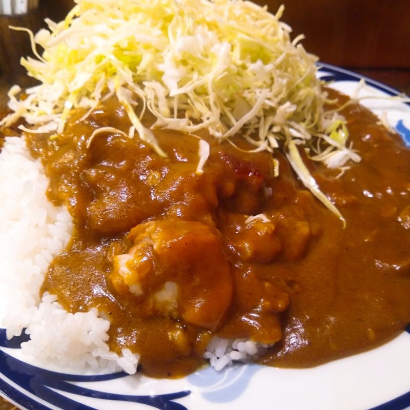 インドカレー大盛り(マーブル )