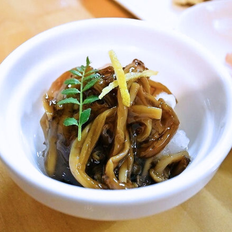 野生種なめ茸おろし(直会スタンド 宮)