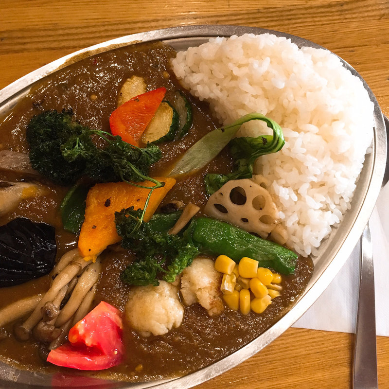 野菜カレー(カレーの店 プーさん)