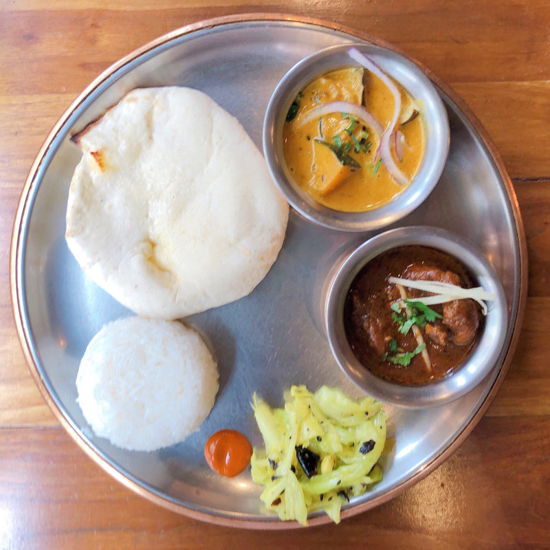 ナマステランチ 2種盛り(シバカリー ワラ （shiva curry wara）)