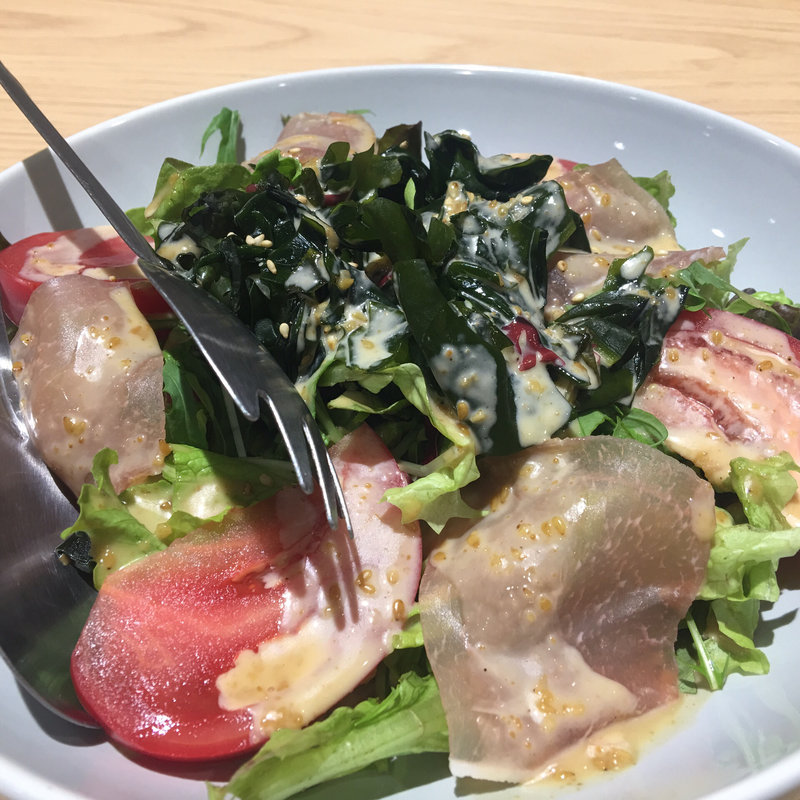 ¥3500コース(生ハム海藻サラダ)(HARU CAFE)