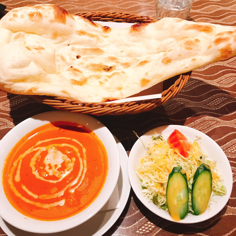 ナン＆カレーセット(インド料理 マサラ 大森ベルポート本店)