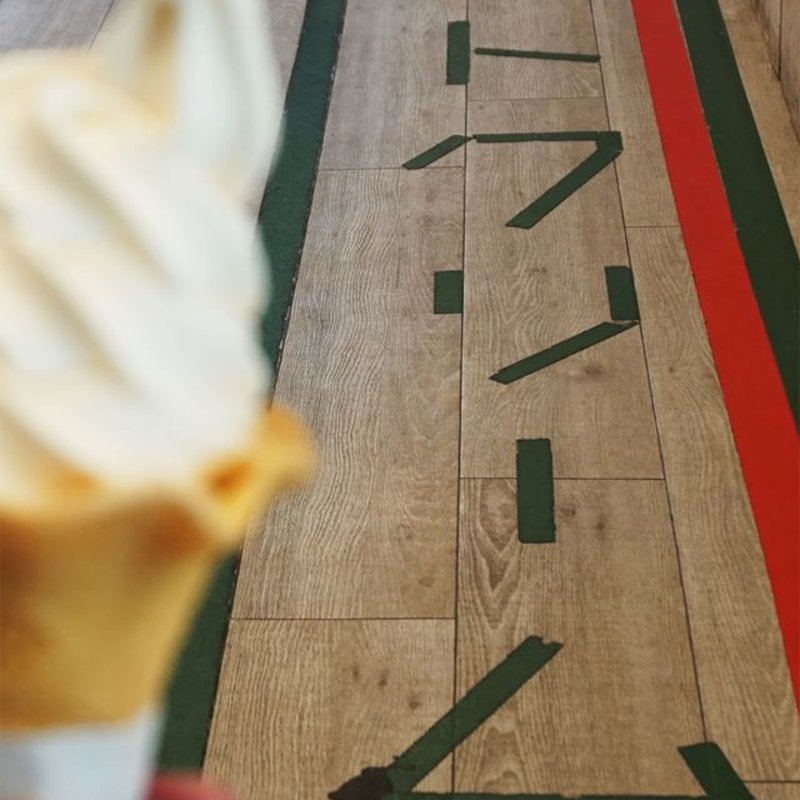 つまんで物語ソフトクリーム(にぎやかな春)