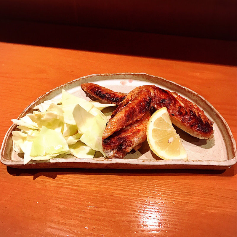 霧島鶏手羽先の黒胡椒焼き(居酒屋あふ )