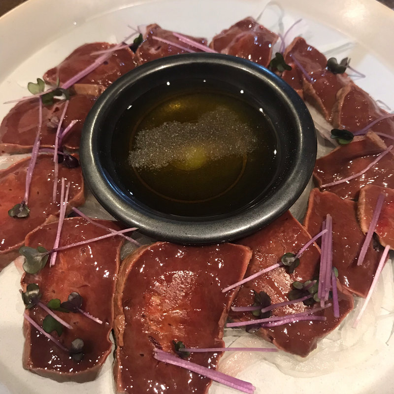 ダチョウの生レバー(獣)