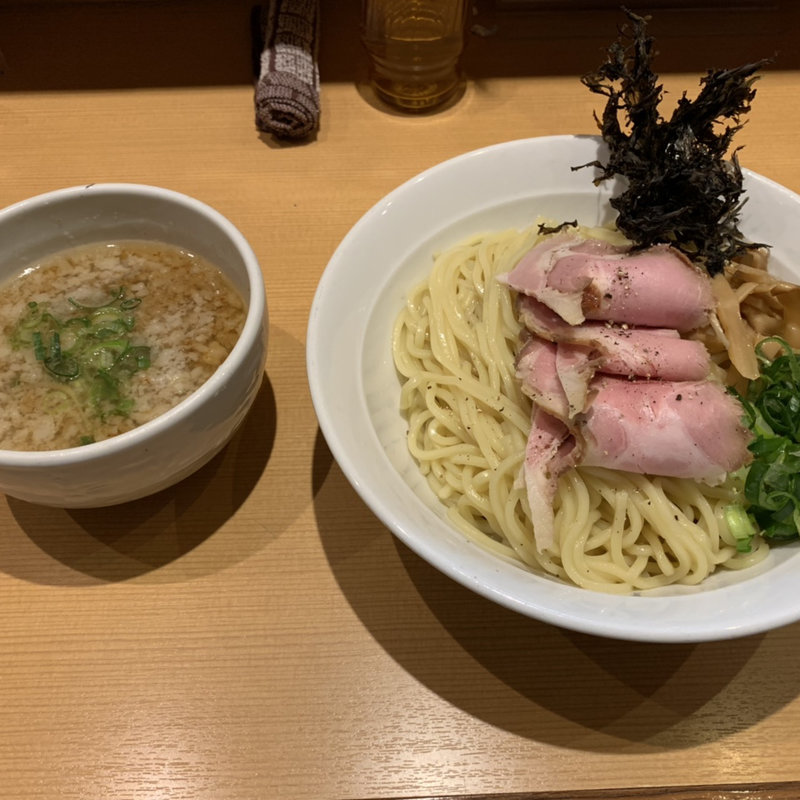 背脂つけ麺(生姜醤油専門 我武者羅 幡ヶ谷本店)