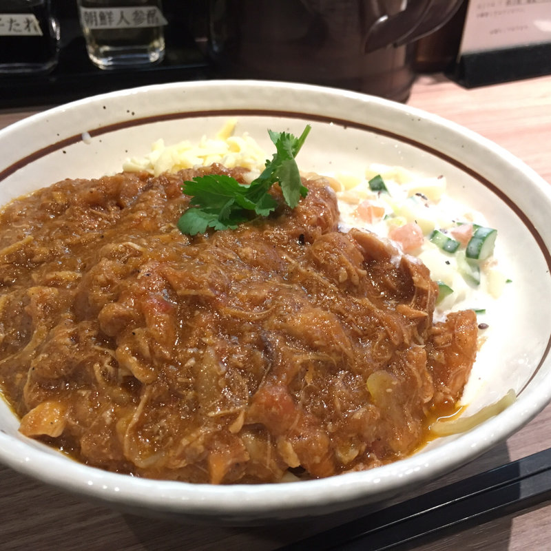 サリサリカリーまぜそば(らーめん専門店 拉ノ刻)