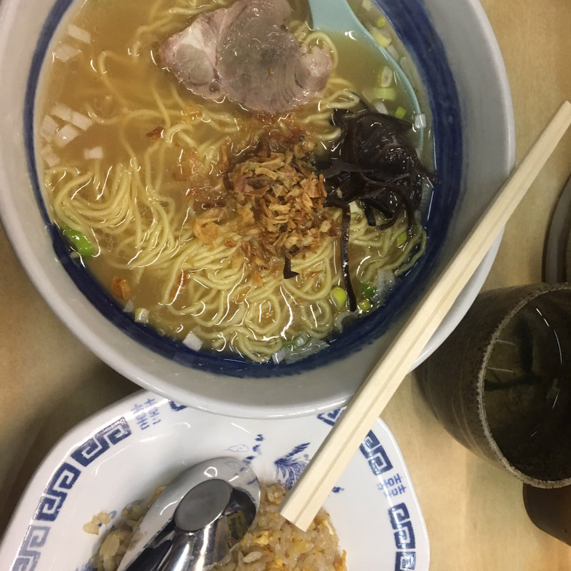 中華そばAセット(中華工房 山庄（やましょう）)