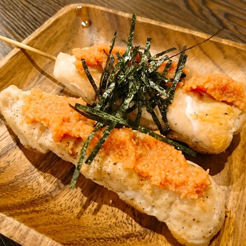 明太子串(野菜巻き串バルぽっぽ)