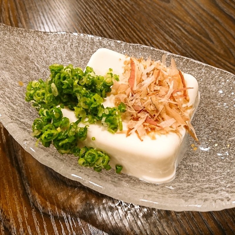 冷奴(野菜巻き串バルぽっぽ)