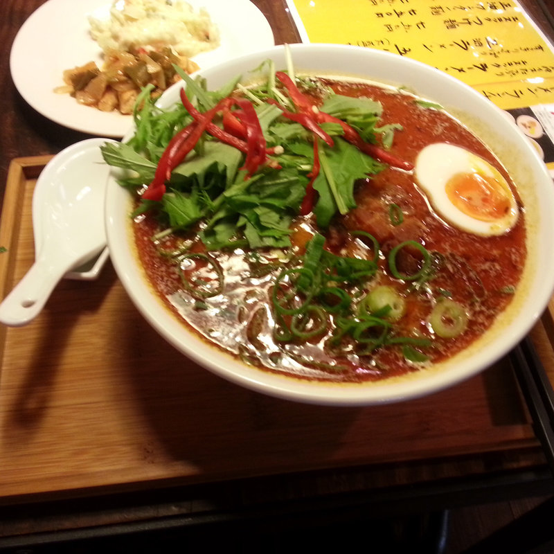 エスニックラーメン(ラーメン仮面55 （PAHAPAHA）)