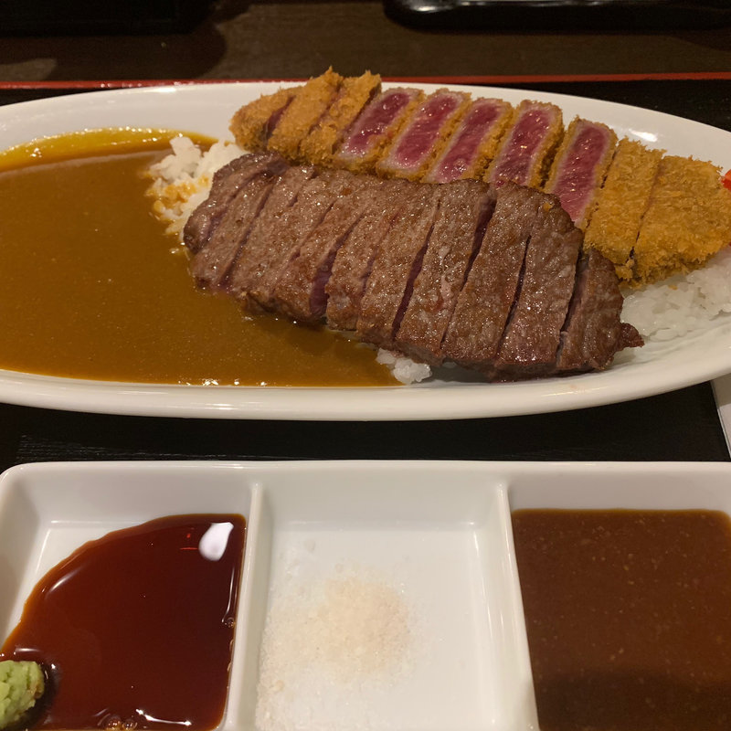 牛三昧カレー(熟成牛かつ　銀座　ぎゅう道 （ジュクセイギュウカツ　ギンザ　ギュウドウ）)