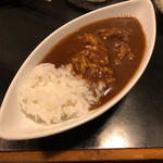 一口カレー(新橋 牛もつ DAI)