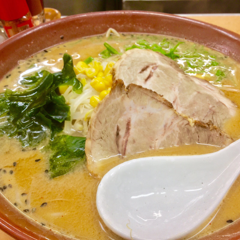 味噌ラーメン(ほんばサッポロラーメン西田辺店)