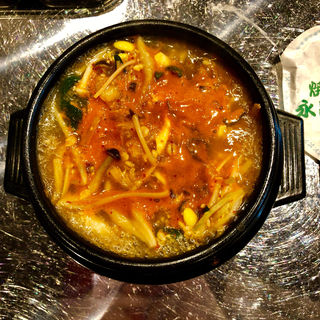 チゲスープ(焼肉永昌苑 福岡店)
