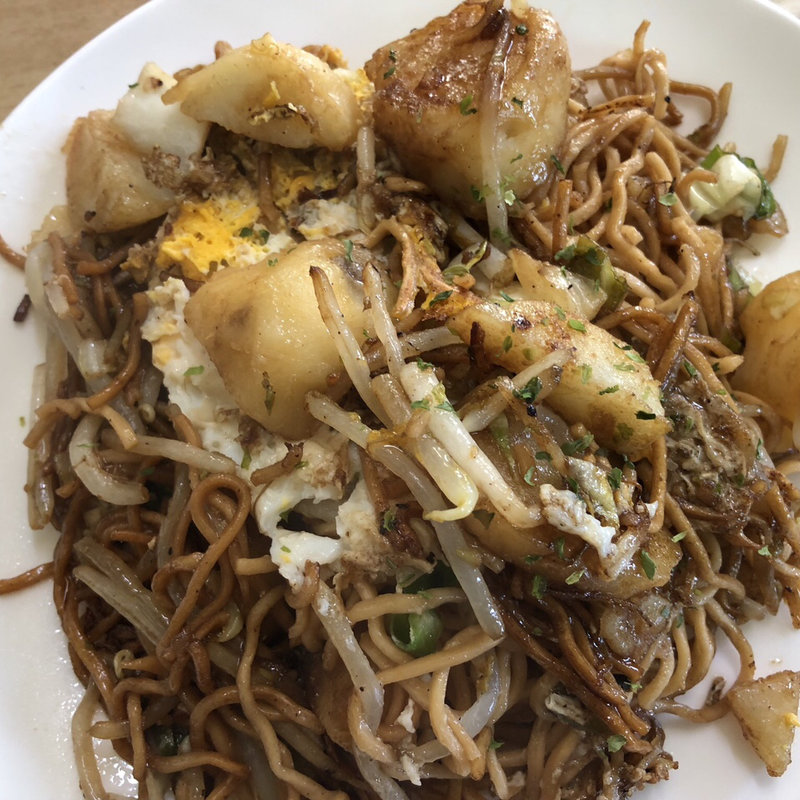 三色焼きそば 大盛り(磯村屋)