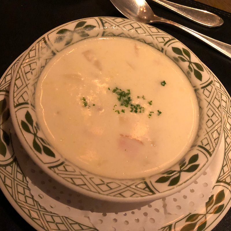 クラムチャウダー(ロウリーズ・ザ・プライムリブ 東京 恵比寿ガーデンプレイス  )