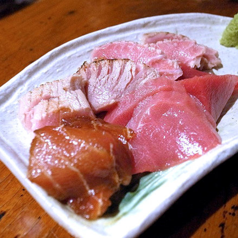 熟成まぐろの刺身(きになるき )