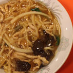 豚肉あんかけ焼きそば(中華料理 香州)