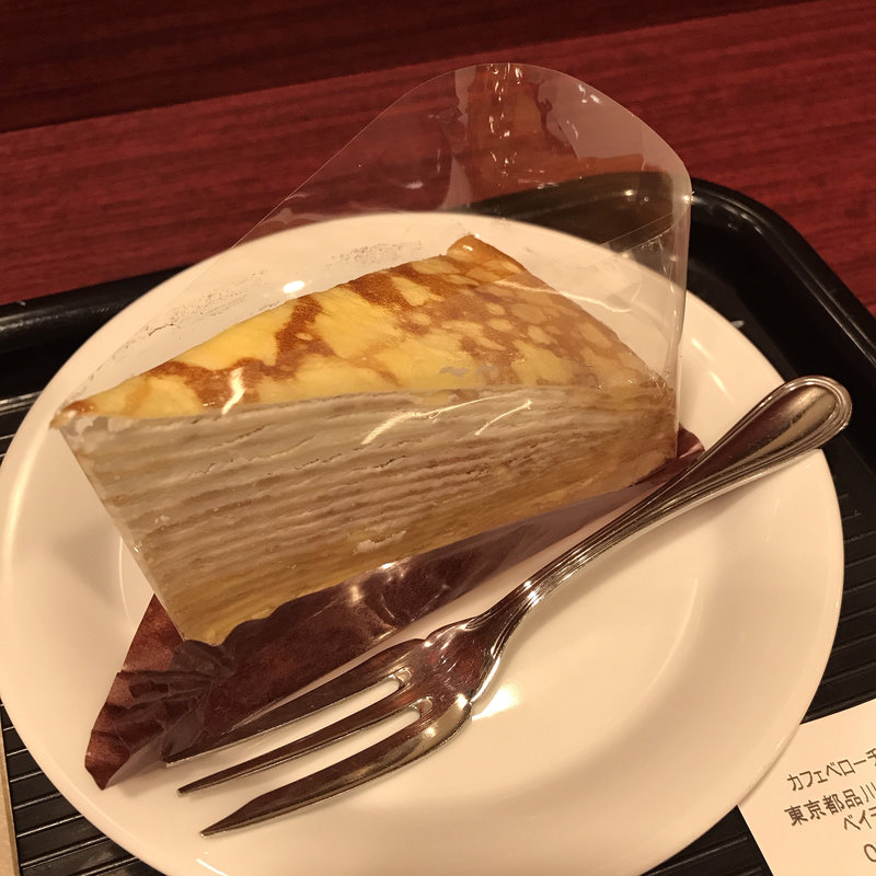 ミルクレープ(カフェ・ベローチェ 北品川店 )