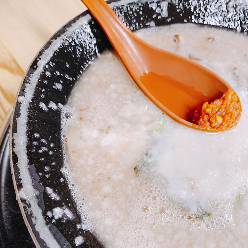 とんこつ黒こってり(火の国文龍 菊陽店)