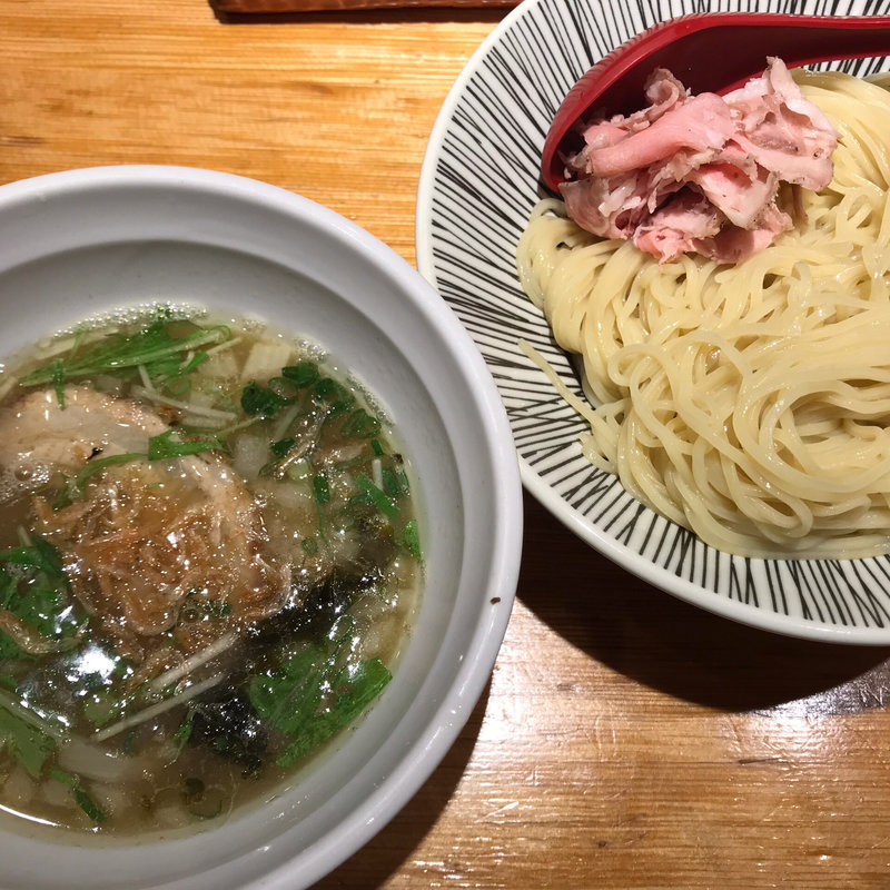 塩つけ麺(焼きあご塩らー麺 たかはし )