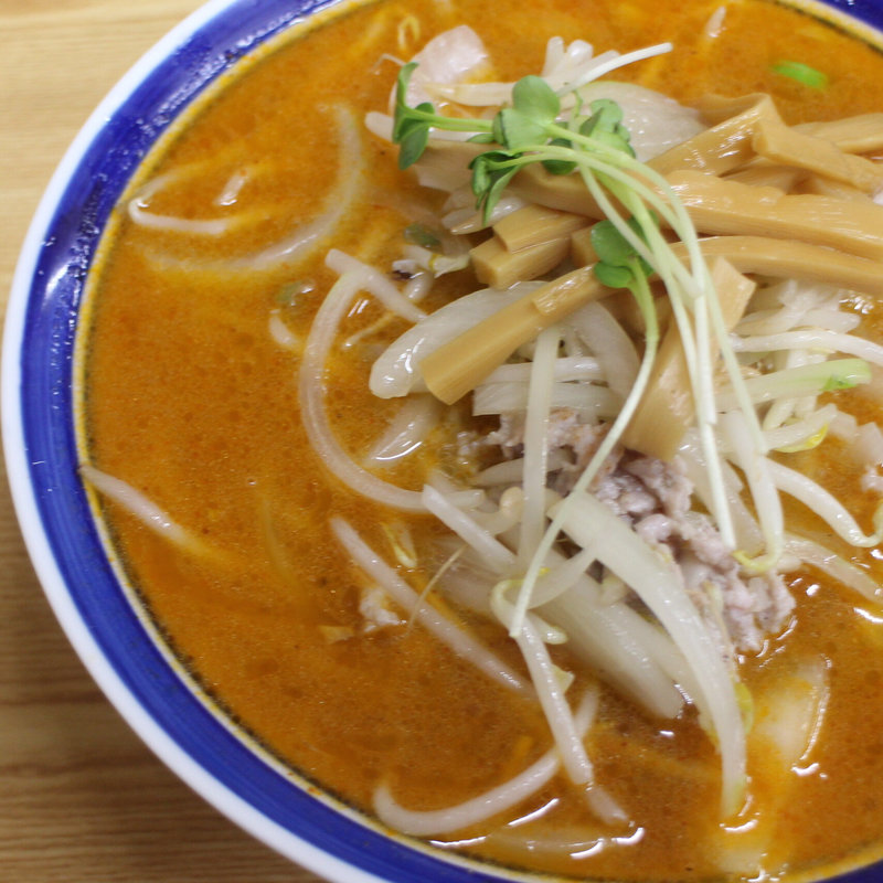 辛い鉄火麺(味の三平)