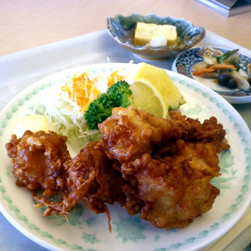 とり唐揚げ定食(かんぽの宿 一関 )